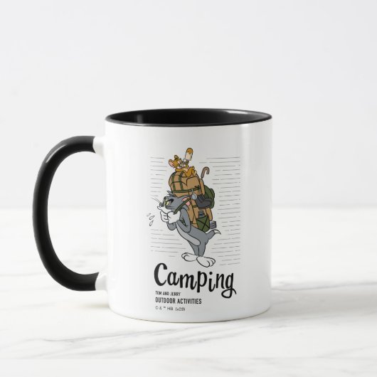 Tom & Jerry Camping Mok (Links)