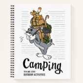 Tom & Jerry Camping Notitieboek (Voorkant)