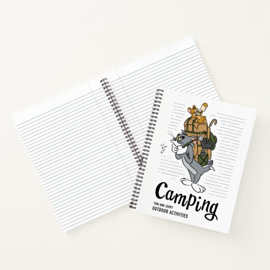Tom & Jerry Camping Notitieboek (Binnen)