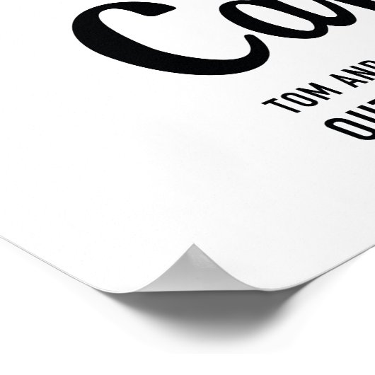 Tom & Jerry Camping Poster (Hoek)