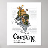 Tom & Jerry Camping Poster (Voorkant)