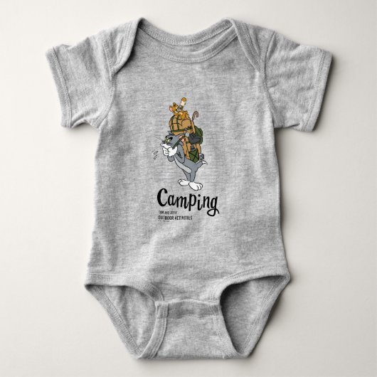Tom & Jerry Camping Romper (Voorkant)