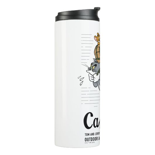 Tom & Jerry Camping Thermosbeker (Gedraaid links)
