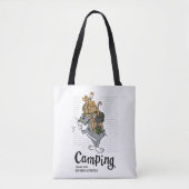 Tom & Jerry Camping Tote Bag (Voorkant)