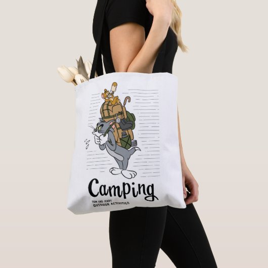 Tom & Jerry Camping Tote Bag (Dichtbij)