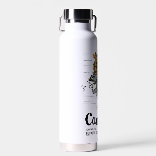 Tom & Jerry Camping Waterfles (Voorkant)
