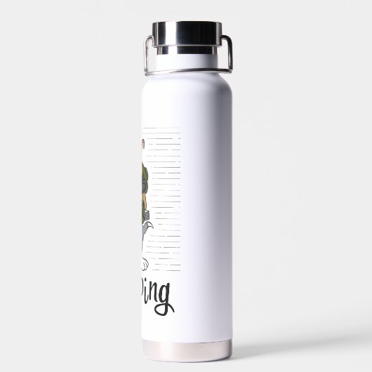 Tom & Jerry Camping Waterfles (Achterkant)