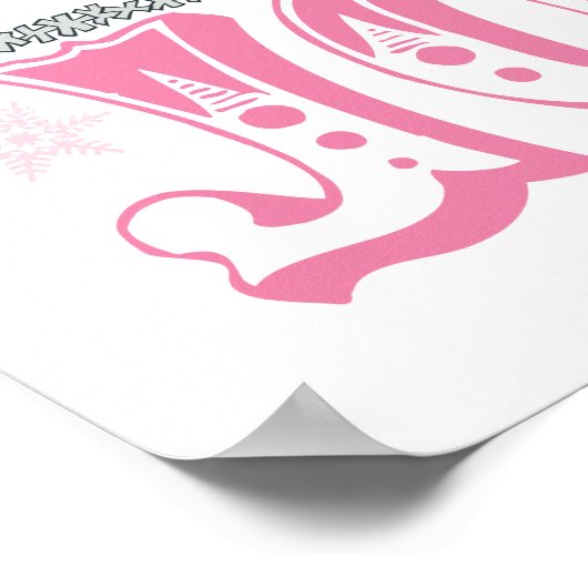 Tom, Jerry en Nibbles die Joy decorteren Poster (Hoek)