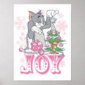 Tom, Jerry en Nibbles die Joy decorteren Poster (Voorkant)