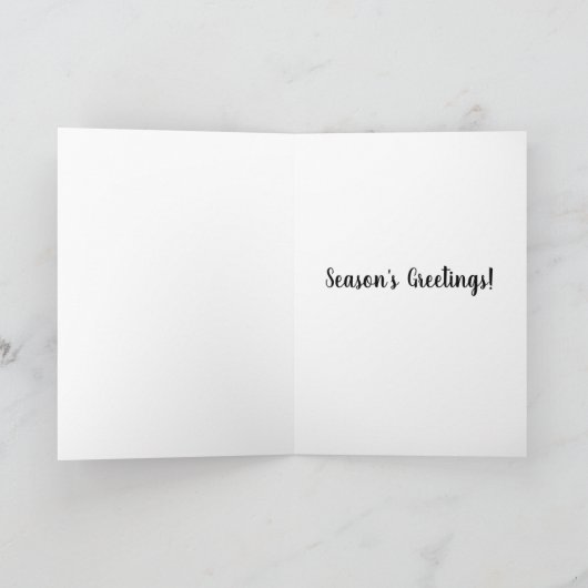 Tom, Jerry en Nibbles Holiday Feestdagen Kaart (Binnen)