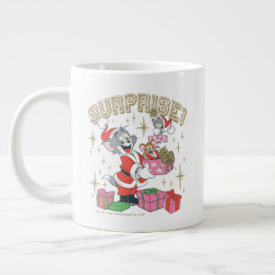 Tom, Jerry en Nibbles Holiday Surprise Grote Koffiekop