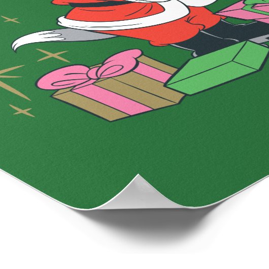 Tom, Jerry en Nibbles Holiday Surprise Poster (Hoek)