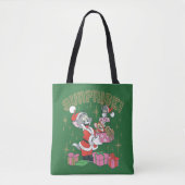 Tom, Jerry en Nibbles Holiday Surprise Tote Bag (Voorkant)