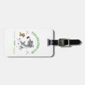 Tom & Jerry Golfing Club 1940 Bagagelabel (Voorkant horizontaal)