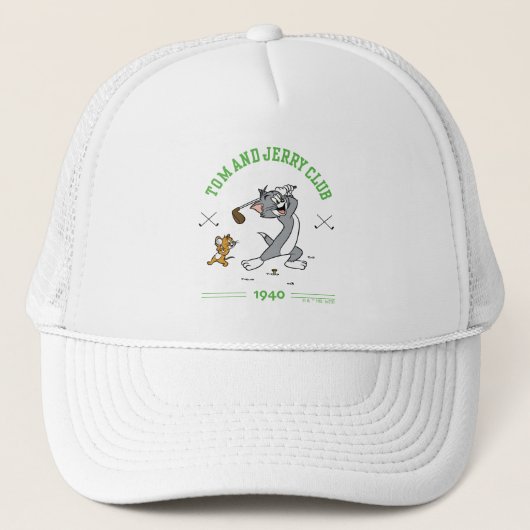 Tom & Jerry Golfing Club 1940 Trucker Pet (Voorkant)