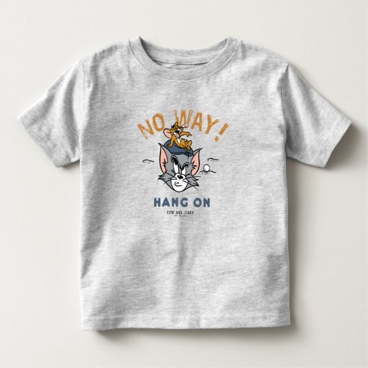 Tom & Jerry Golfing "No Way" Kinder Shirts (Voorkant)