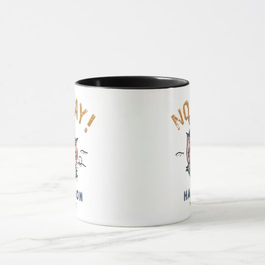 Tom & Jerry Golfing "No Way" Mok (Midden)