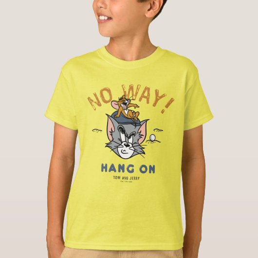Tom & Jerry Golfing "No Way" T-shirt (Voorkant)