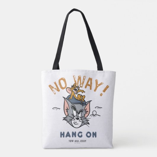 Tom & Jerry Golfing "No Way" Tote Bag (Achterkant)