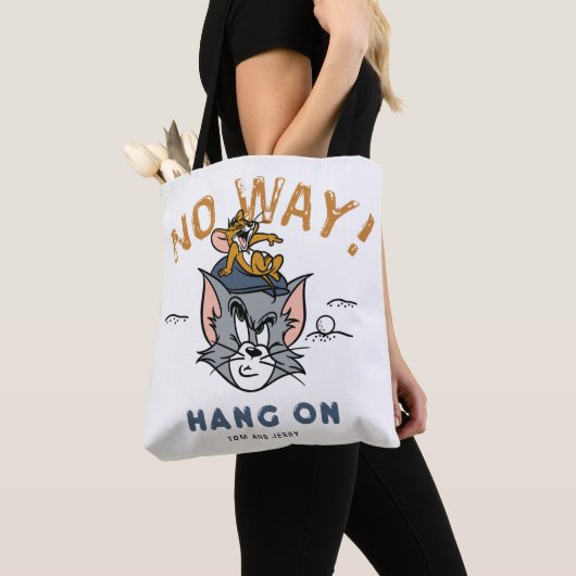 Tom & Jerry Golfing "No Way" Tote Bag (Dichtbij)
