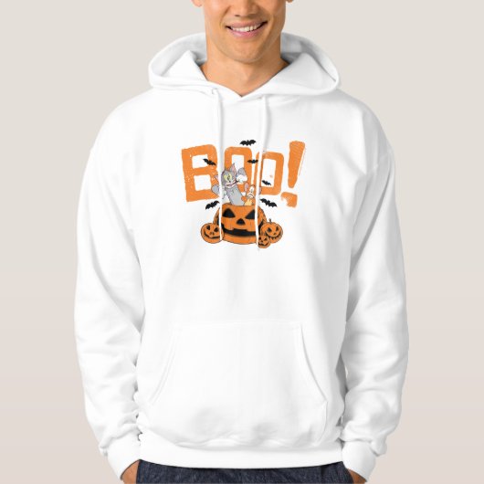 Tom & Jerry | Happy Halloween Boo Hoodie (Voorkant)