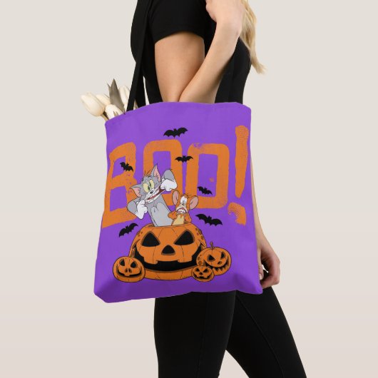 Tom & Jerry | Happy Halloween Boo Tote Bag (Dichtbij)