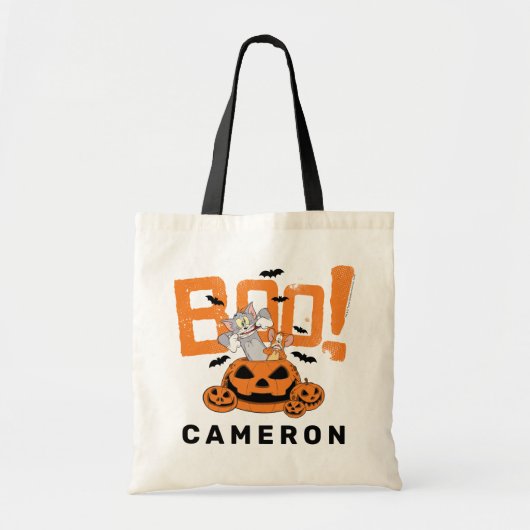 Tom & Jerry | Happy Halloween Boo Tote Bag (Voorkant)