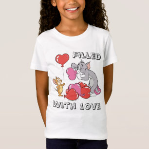 Tom & Jerry Inflate Valentijn Heart Balloons T-shirt