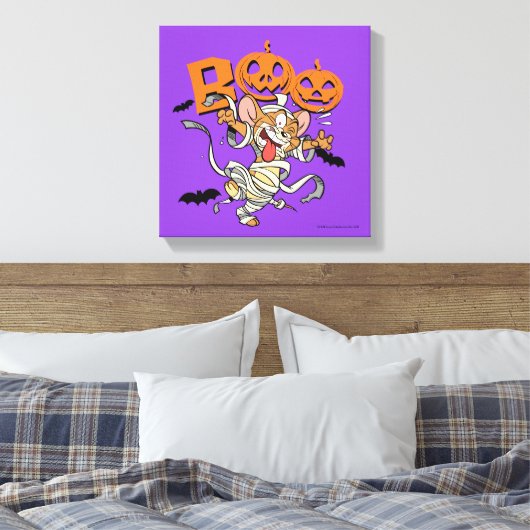 Tom & Jerry | Jerry is zo eng Canvas Afdruk (Insitu (Slaapkamer))