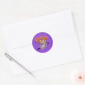 Tom & Jerry | Jerry is zo eng Ronde Sticker (Envelop)