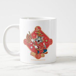 Tom & Jerry Lighting Firecrackers Grote Koffiekop