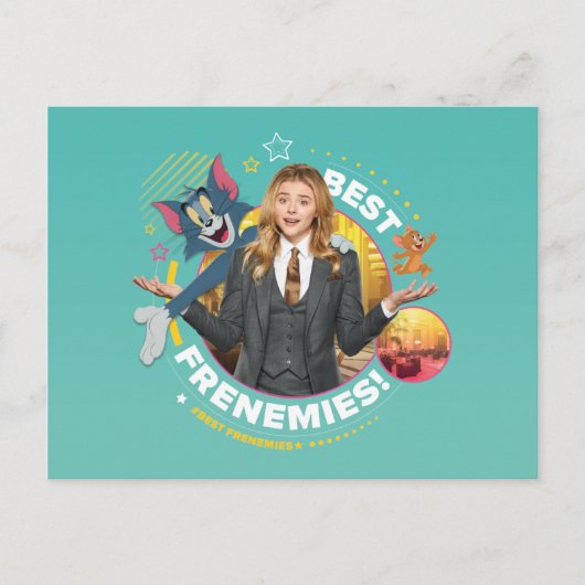 Tom & Jerry met Kayla - Beste vrienden Briefkaart (Voorkant)