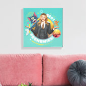 Tom & Jerry met Kayla - Beste vrienden Canvas Afdruk (Insitu (Woonkamer))