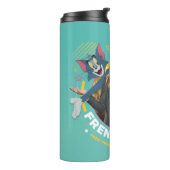 Tom & Jerry met Kayla - Beste vrienden Thermosbeker (Gedraaid links)