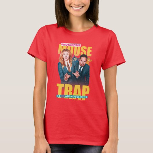 Tom & Jerry met Kayla en Terrance - Muisvanger T-shirt (Voorkant)