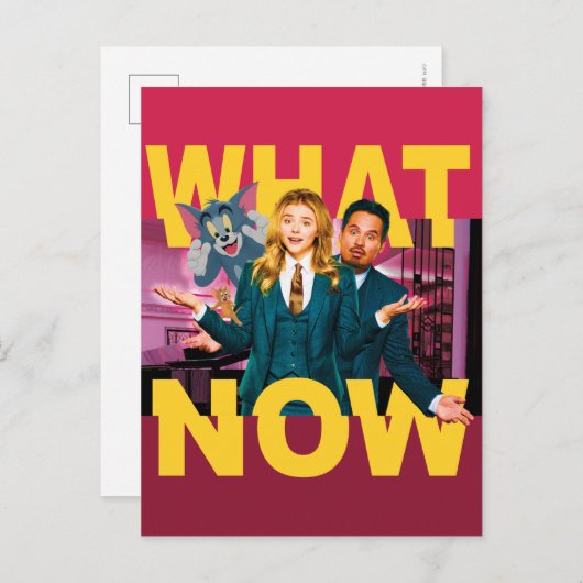 Tom & Jerry met Kayla en Terrance - Wat nu? Briefkaart (Voorkant / Achterkant)