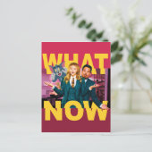 Tom & Jerry met Kayla en Terrance - Wat nu? Briefkaart (Staand voorkant)