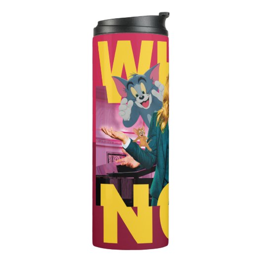 Tom & Jerry met Kayla en Terrance - Wat nu? Thermosbeker (Gedraaid links)