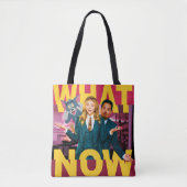 Tom & Jerry met Kayla en Terrance - Wat nu? Tote Bag (Voorkant)