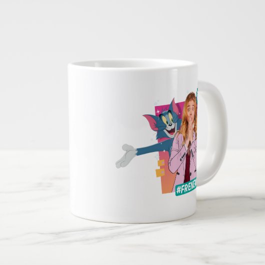 Tom & Jerry met Kayla - Frenemies Grote Koffiekop (Voorkant rechts)