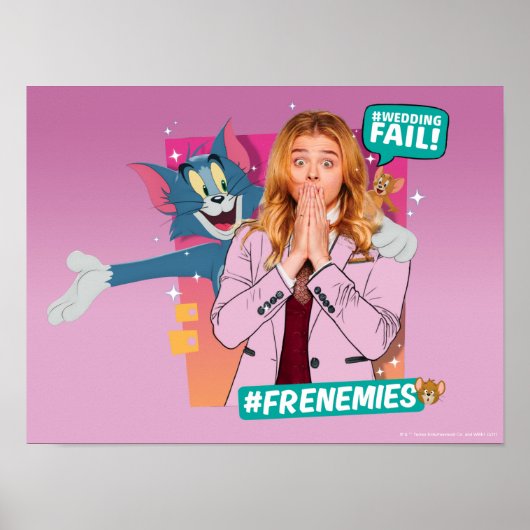 Tom & Jerry met Kayla - Frenemies Poster (Voorkant)