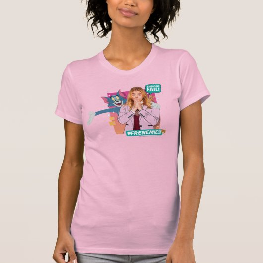 Tom & Jerry met Kayla - Frenemies T-shirt (Voorkant)