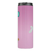 Tom & Jerry met Kayla - Frenemies Thermosbeker (Achterkant)