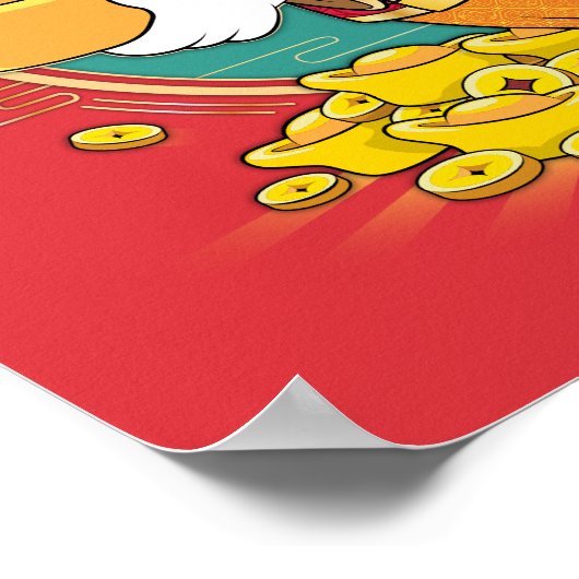 Tom & Jerry New Years Red Envelope Poster (Hoek)