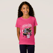 Tom & Jerry Play Piano - Feline Good T-shirt (Voorkant volledig)