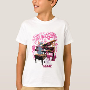 Tom & Jerry Play Piano - Feline Good T-shirt