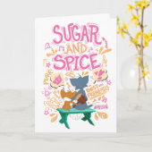 Tom & Jerry - Sugar And Spice Kaart (Gele Bloem)