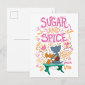 Tom & Jerry - Sugar en Spice Briefkaart (Voorkant / Achterkant)