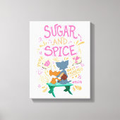 Tom & Jerry - Sugar en Spice Canvas Afdruk (Voorkant)