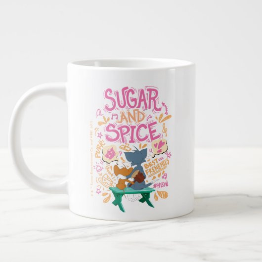 Tom & Jerry - Sugar en Spice Grote Koffiekop (Links)
